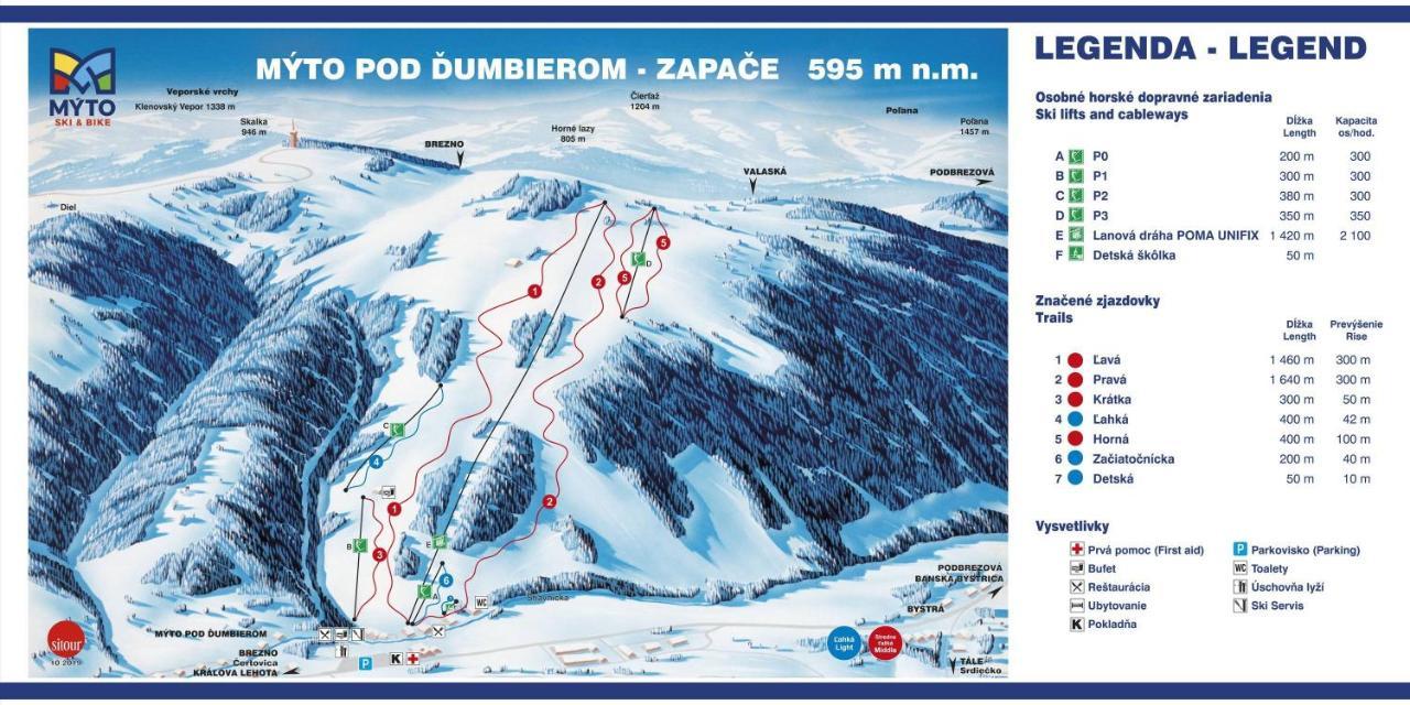 Apartment Anna Chopok, 1 110 M, Highest In Central Europe, On A Hiking Trail To Dumbier Demanovská Dolina Exteriér fotografie
